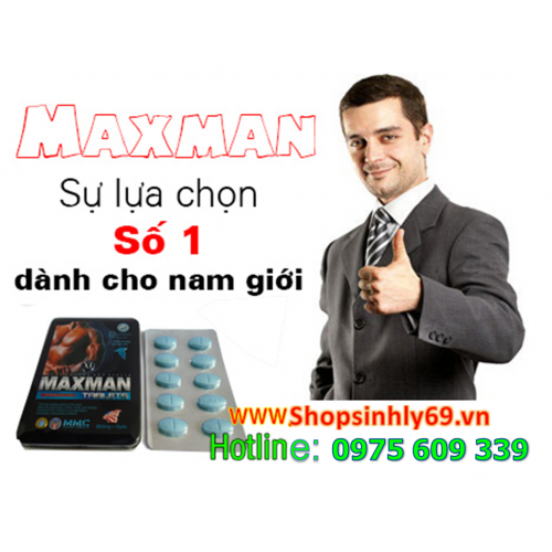 Maxman 3800mg tăng cường sinh lý cho nam